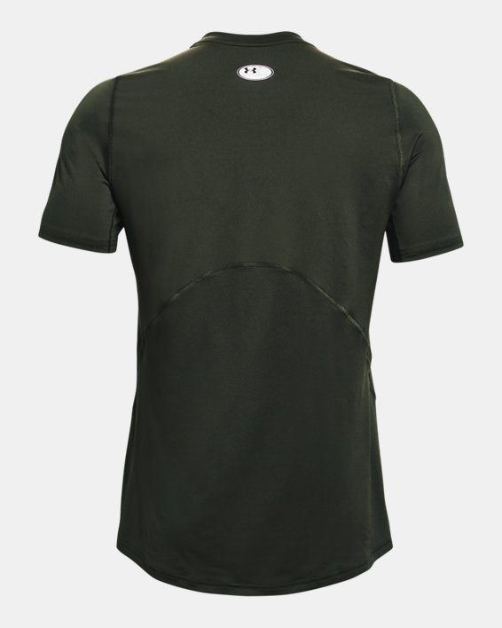 Herren T-Shirt HeatGear® Passgenau, Green, pdpMainDesktop image number 5